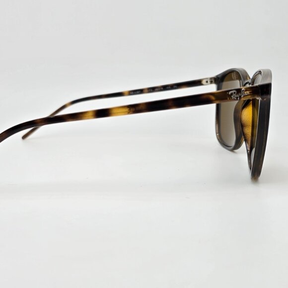 Ray-Ban RB4387 710/73 Polished Light Havana Frame B-15 Brown Lens Sunglasses - Picture 5 of 13